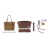 Dark Brown-City33 Three-Piece Set