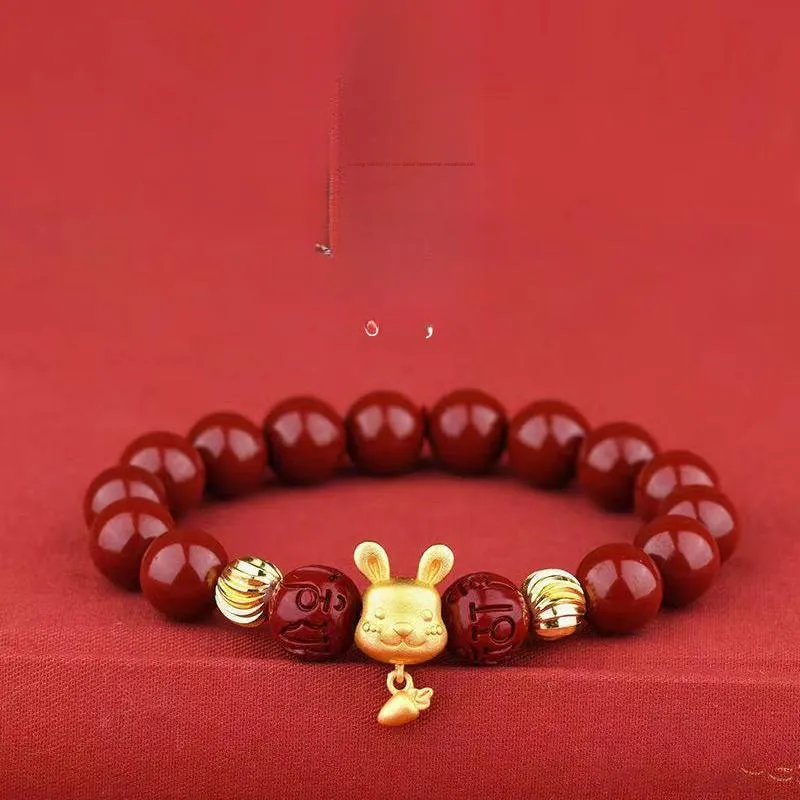 Baozhi Cinnabar Bracelets Unisex-10