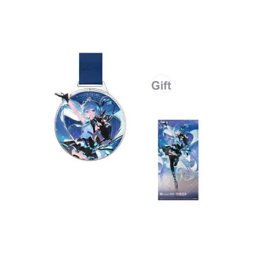 KEEP Hatsune Miku Spark Promise Projection Medal Born SINGER Miku Medal Мерч по IP
