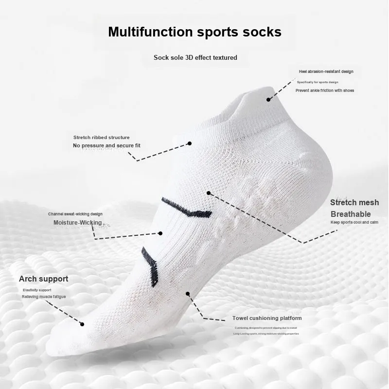 MIIOW Cool One Summer Series Ankle Socks Unisex 3 Pack-2