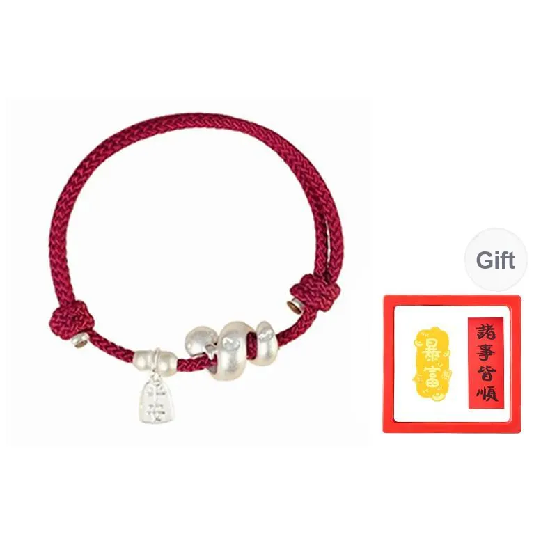 Chongqing Gold Store S 999 Fine Silver Bracelets Unisex-1
