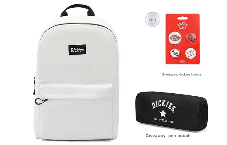Dickies Polyester Backpack Regular Unisex White-3