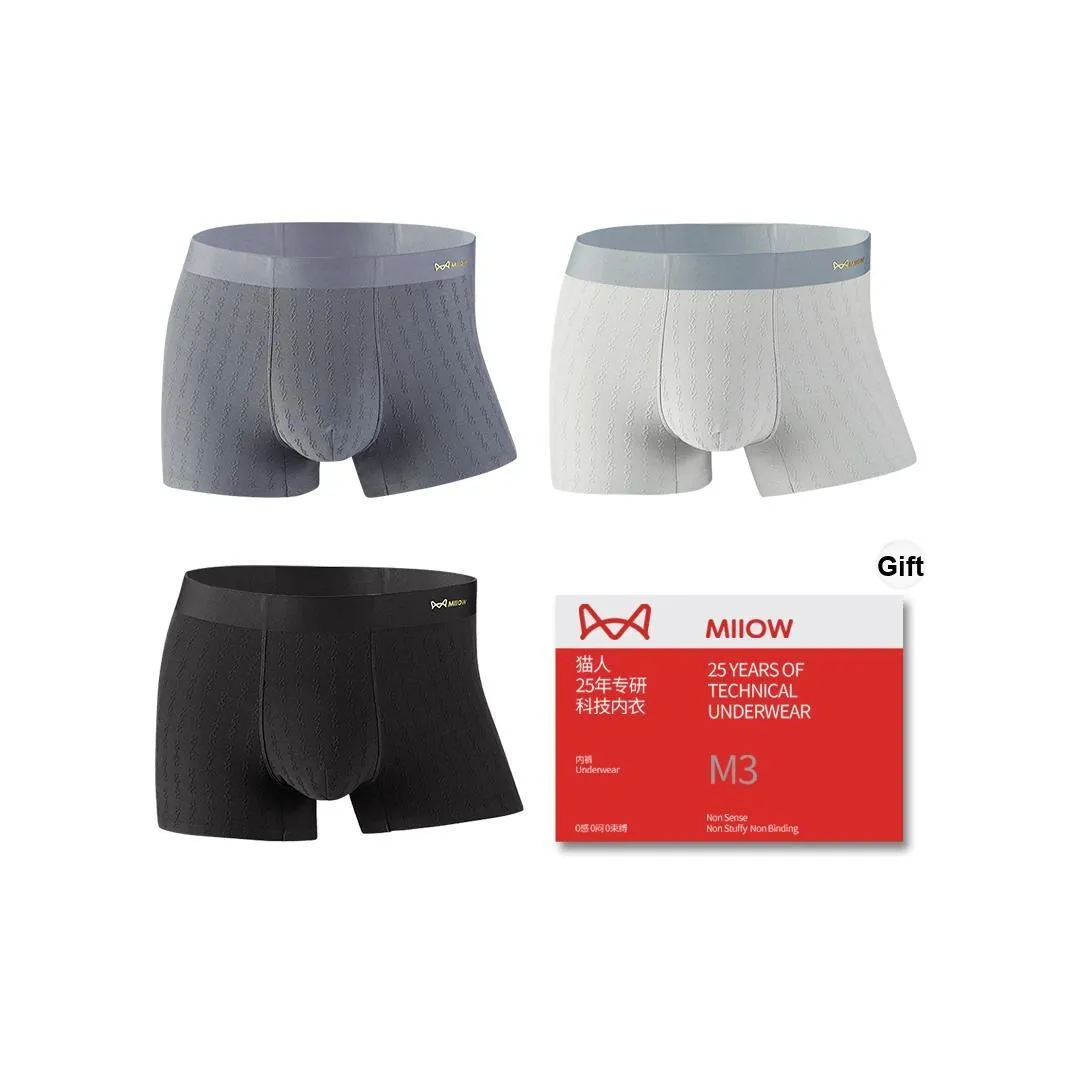 MIIOW Underwear Gift Box Men's Box 3 Pack