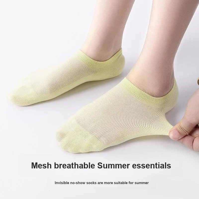 FUGEER No Show Socks Unisex 5 Pack-26
