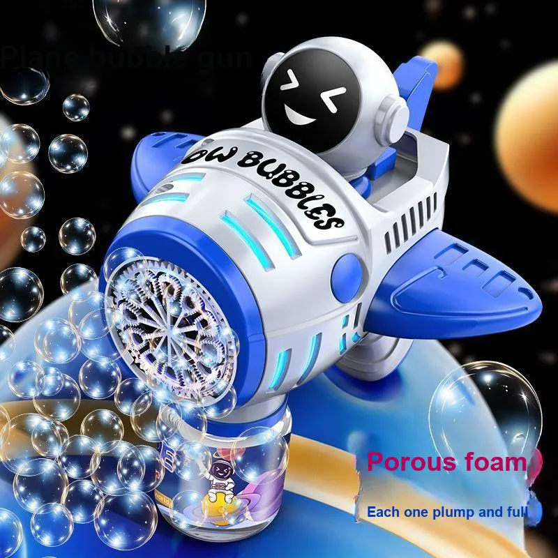 Lezhi By Me Space Handheld Astronaut Fully Automatic Leak Proof Toy Bubble Machines-8