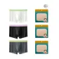 Dusty Black+Sage Green+Dark Gray