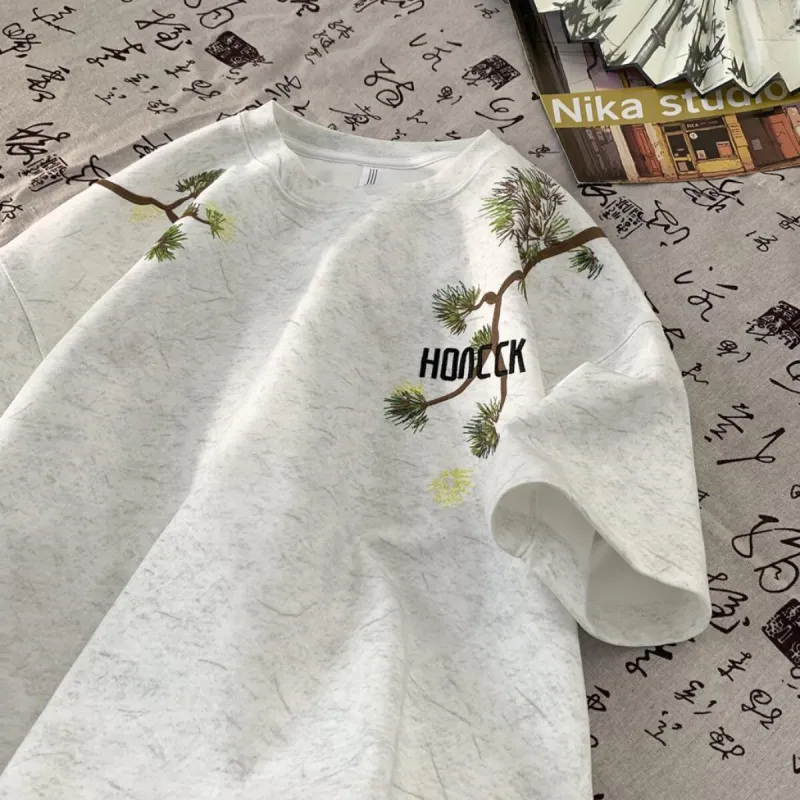 HOKLV T Shirts Unisex-6