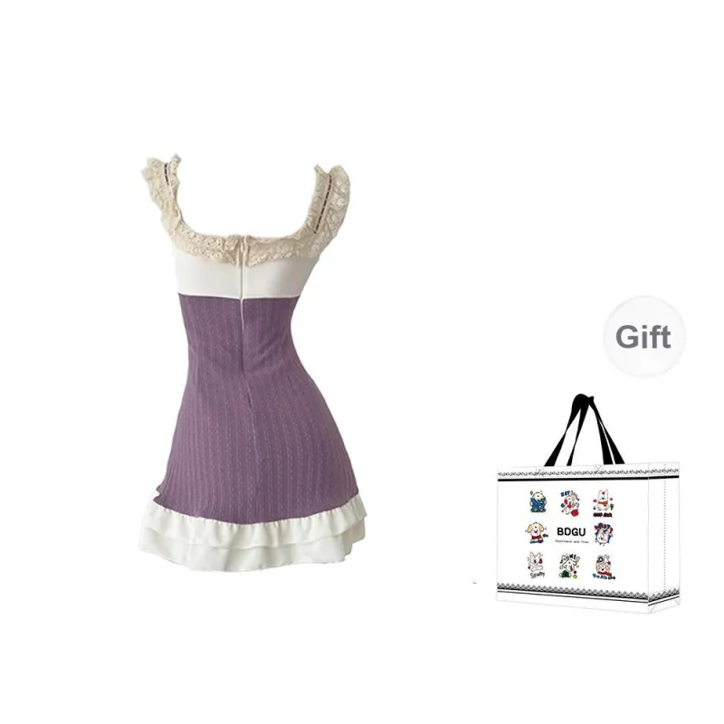 BDGU Sleeveless Dresses Women's Purple-1