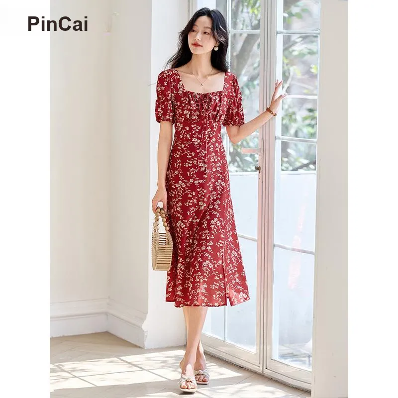 Taste The Color Short Sleeved Dress Women's-5