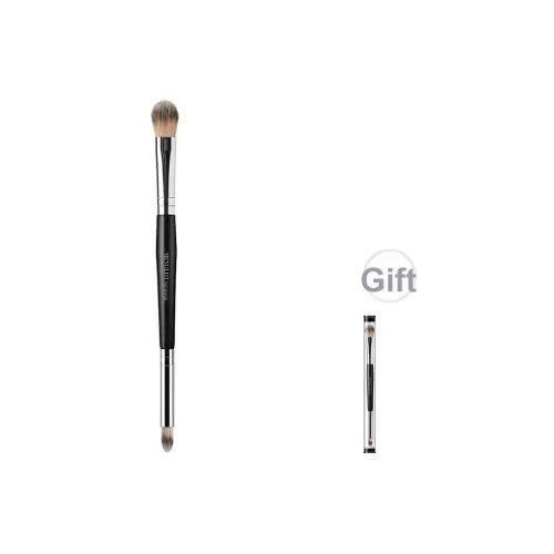 Monalis Eye Shadow Щетка Двойная головка Makeup Brush Eyeliner Nasal Shadow Tear Groove Консилерные кисти Портативный