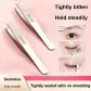 Agile Slip-Resistant Eyebrow Clip (Diagonal)