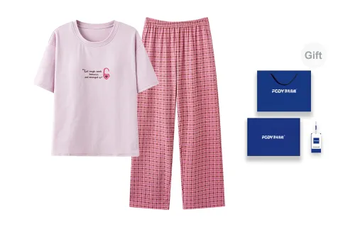 Floating light islands Women's Pajama Sets