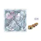 Blue Silk Scarf with Box (Random 1 Pc)