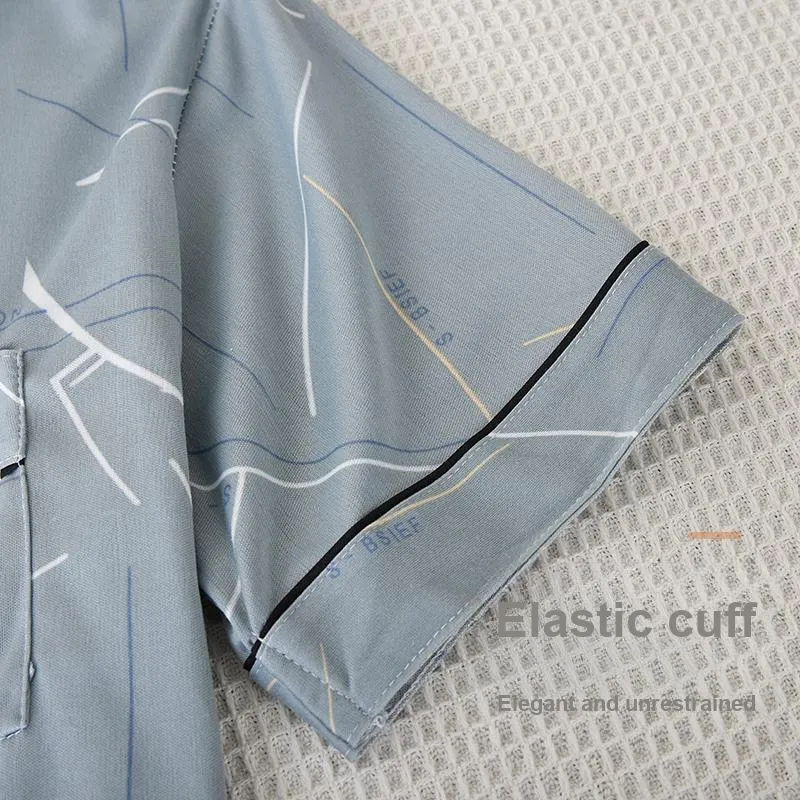 The Temptation Of The Muse Pajama Set Men's-10