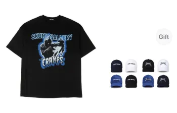 SKUNK GALLERY T-Shirt Unisex Black