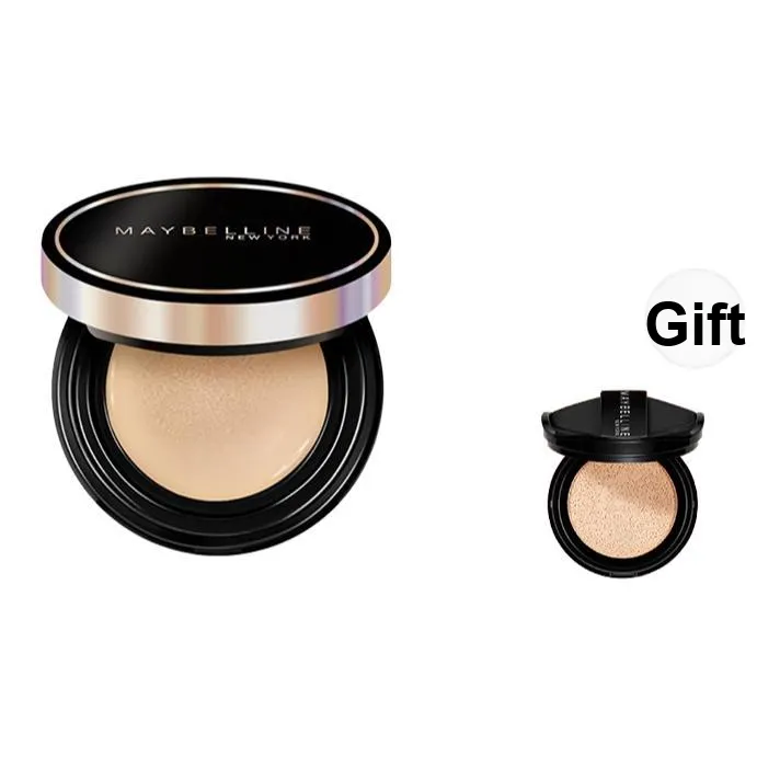 Maybelline SUPERNATURAL Flawless Black Gold Air Cushions Hydrating Oil Control Natural 14г