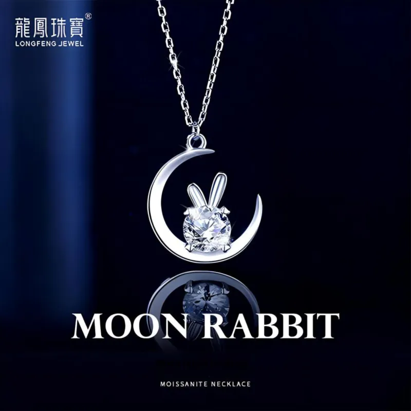 LONGFENG JEWEL 925 Sterling Silver Necklaces Women's-1