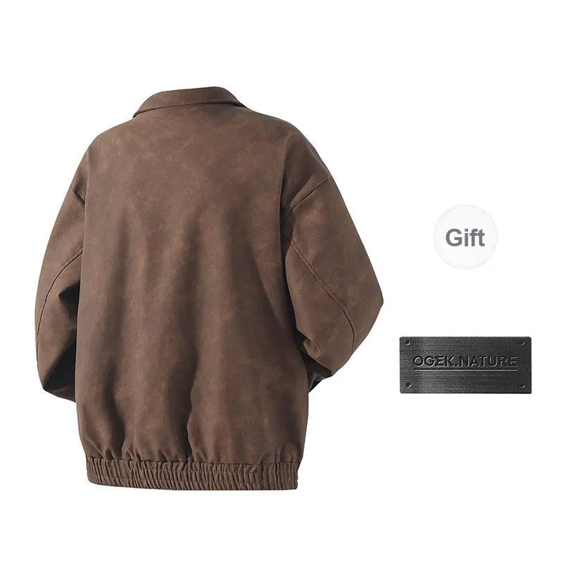 OGEK Leather Jacket Unisex Black-7