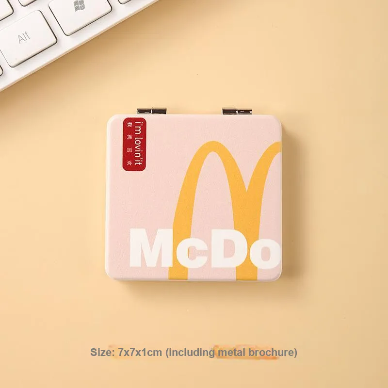 Future Maple Cartoon Double Sided Mirror, McDonald's Small Mirror-14