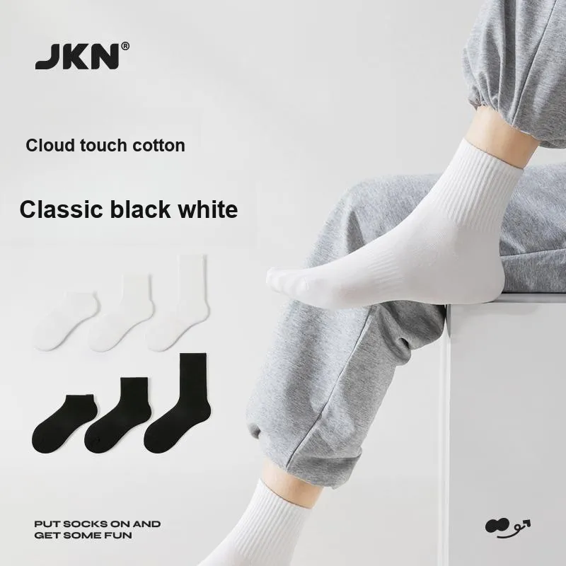 JKN Unisex Mid Calf Socks-1