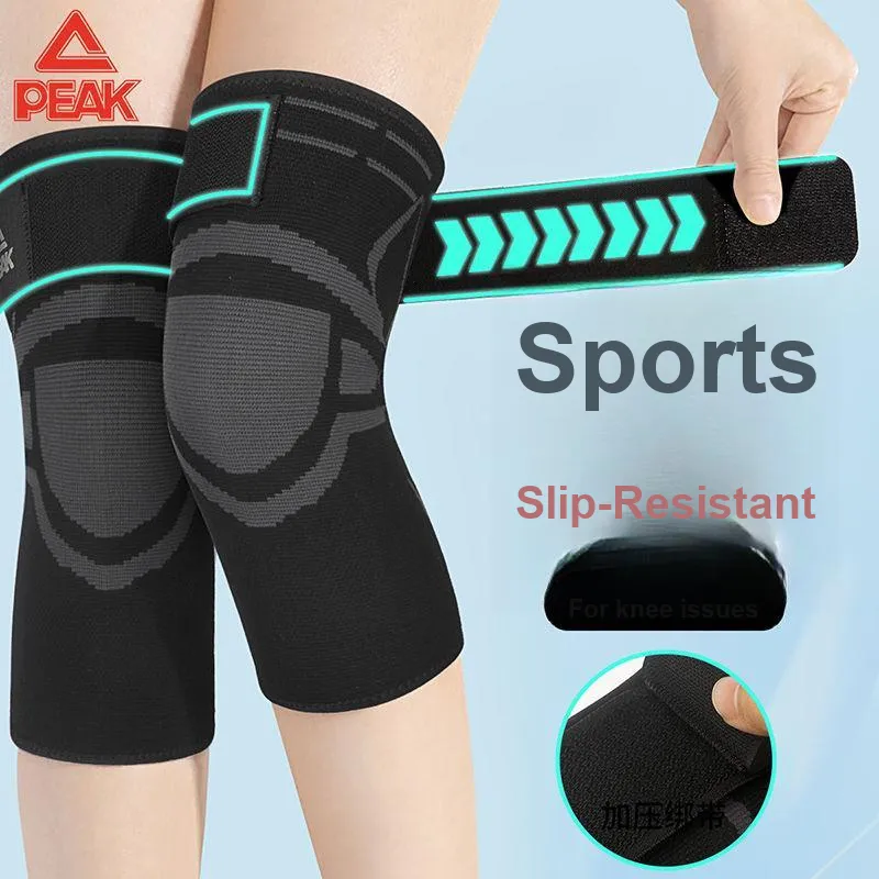 PEAK Knee Pads Polyamide Running Mountaineering Hiking Cycling Volleyball Basketball Fitness Unisex-3