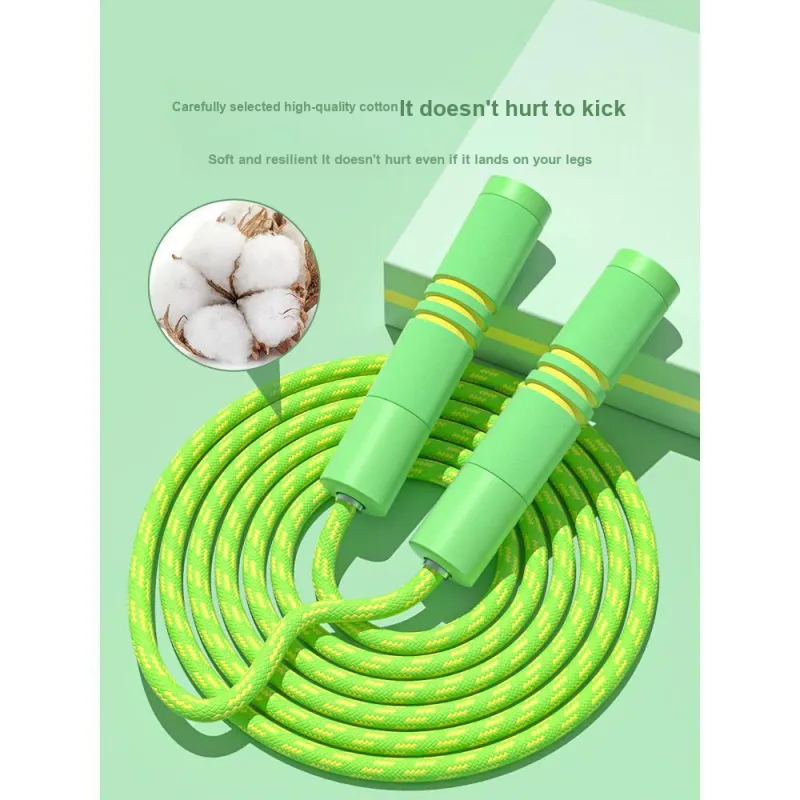 Ovanda Casual Entertainment Non Countable Jump Ropes Kids Rope Material Cotton Rope, Handle Material Foam-5