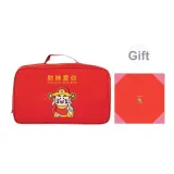 44# Red+Soft Bag+God of Wealth with Pocket Cushion