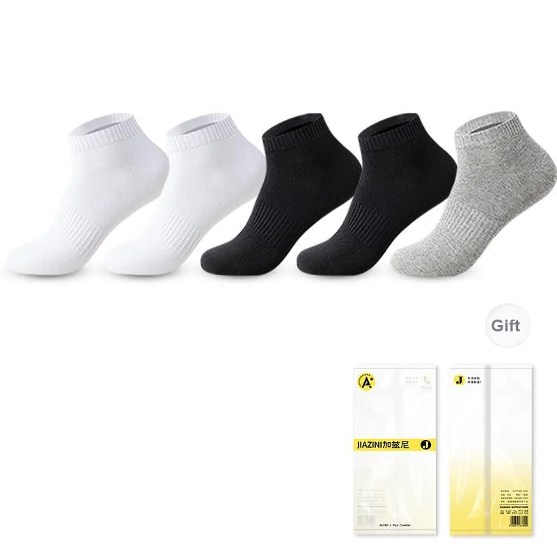 JIAZINI Ankle Socks Men's 5 Pack-34