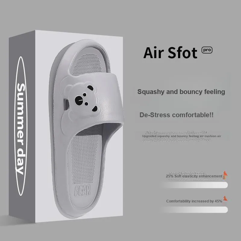Foot Recreation Squashy And Bouncy Feeling Slippers-26