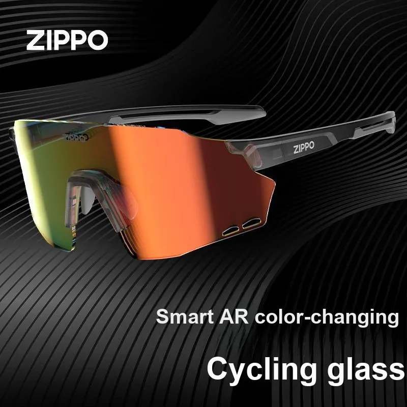 ZIPPO TR90 Irregular Shape Sunglasses Unisex Sea Night Black-5