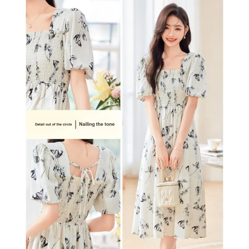 Like The Age Of Water Short Sleeved Dress Women's-2