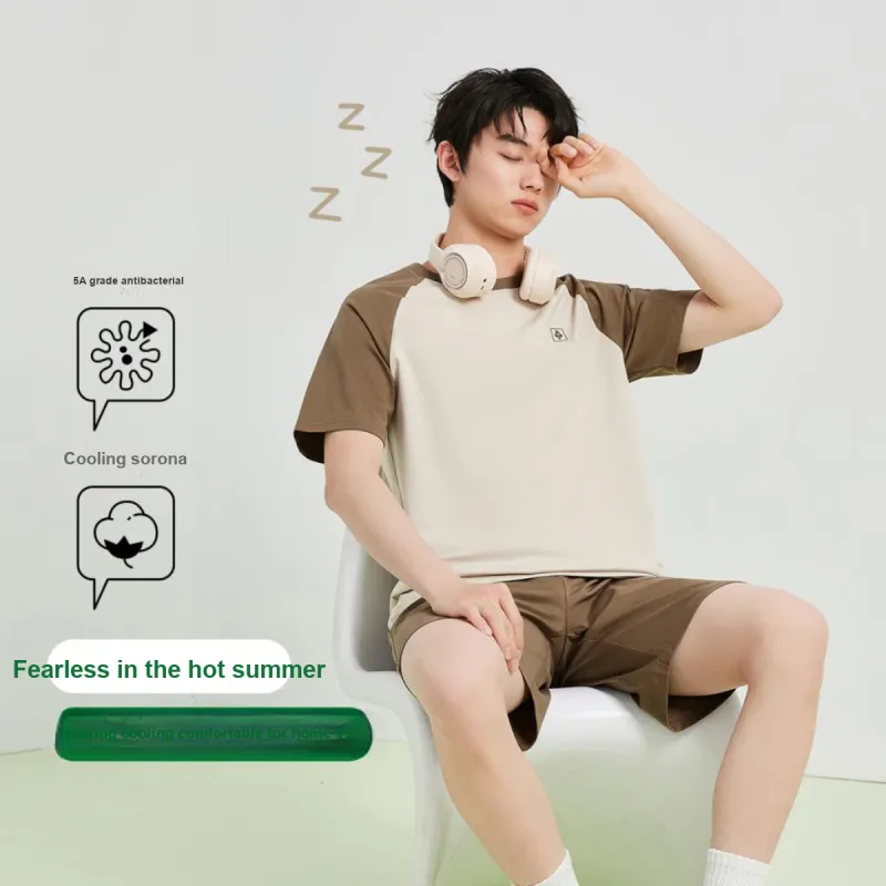 YOUKESHU Pajama Set Men's Shopping Bag-2