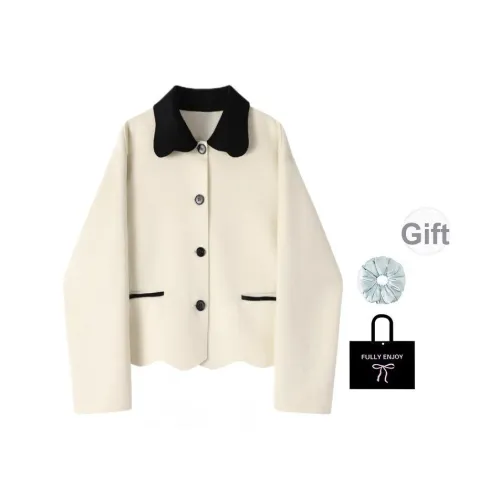 M MAICCO Двойное кашемировое пальто с одной стороны с подарком резинка для волос + эксклюзивная коробка Женское пальто