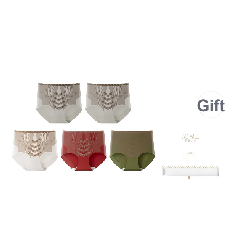XIA.WA.ZHI.XIU Underpants Women's Box 5 Pack-8