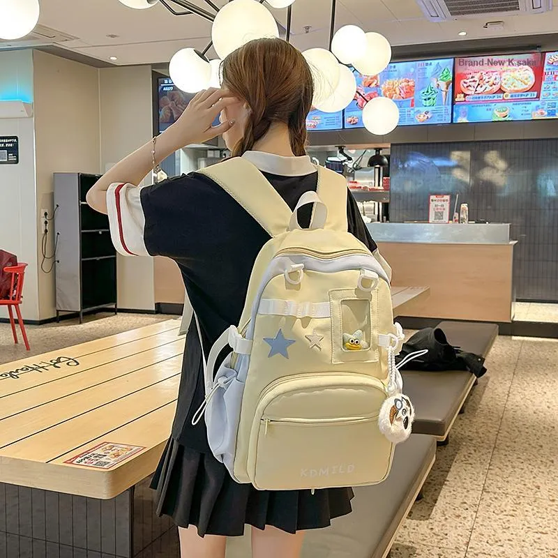 GOBLIN SHARKS 1759 Nylon+PVC Backpack Unisex Multicolor-8