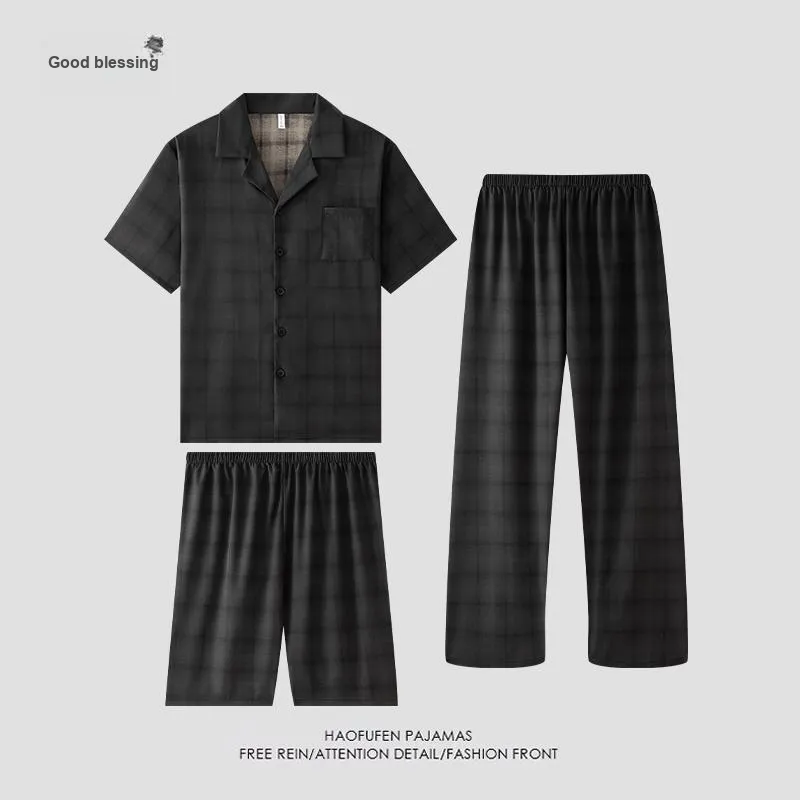 Good fortune Men Pajama Sets-1
