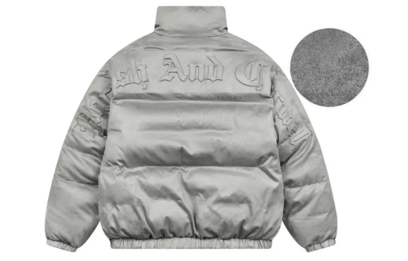 HARSH AND CRUEL Puffer Jackets Unisex-5