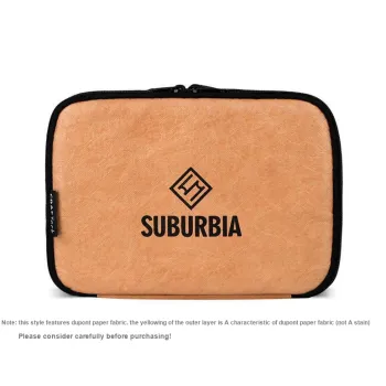 SUBURBIA DuPont Paper Makeup Bags Clutches Regular Men's Yellow