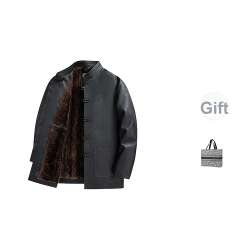 Vintage Cars Кожаная куртка Мужская