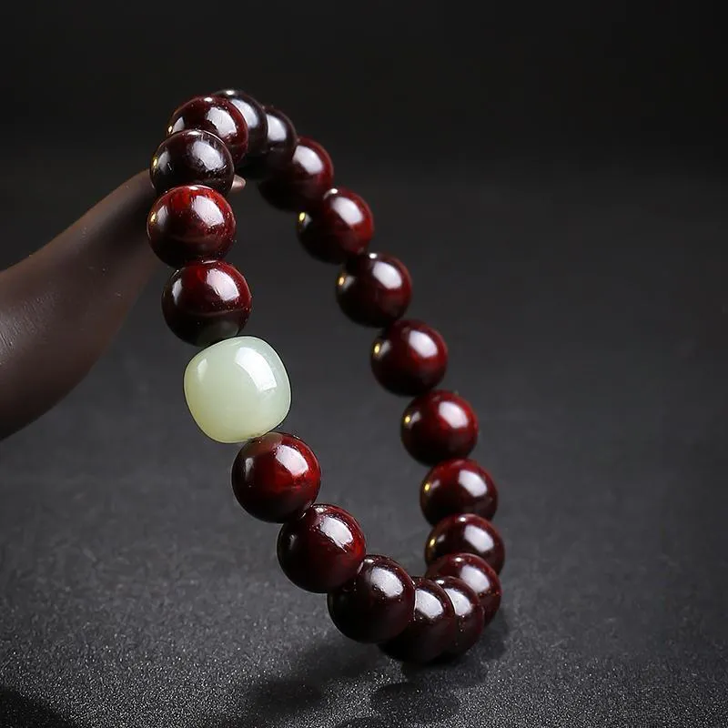 MUSHENGYUAN Pterocarpus Bracelets Unisex-12
