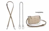 [Sand]Crossbody Shoulder Strap+Decorative Chain 40cm