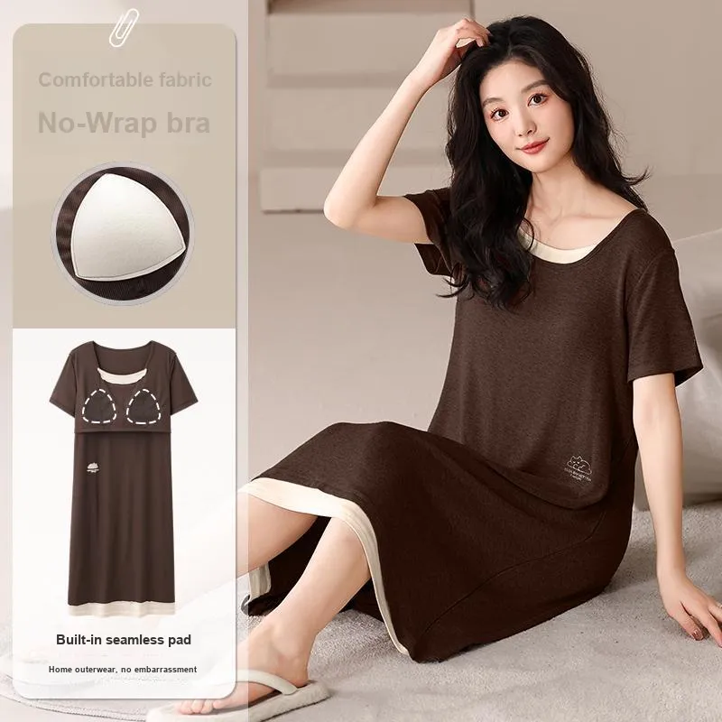 Pretty lady Women's Nightgowns-1