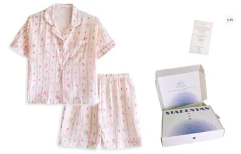 XIAFENYAN Pajama Gift Box Women's Pink