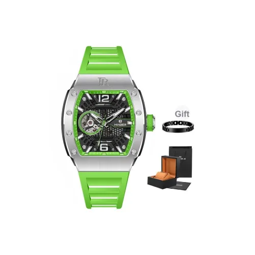 FR Механический механизм Мужские часы 50мм*42мм*13мм Черный