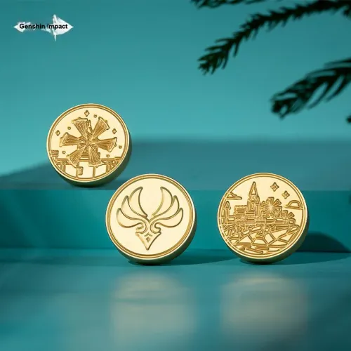 Оригинальный God Венти Mondi Ностальгическое Пламя Эмаль Печати аниме-тематики