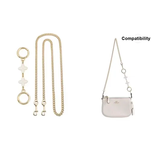 Modified Sauce Металл Сумка Ремень Женская Белый Золотой Тон