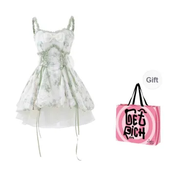 LWLG Slip Dress Women's Light Green