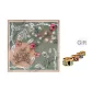 Gray Green Silk Scarf with Box (Random 1 Pc)