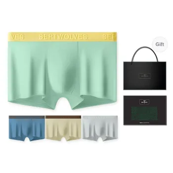 SEPTWOLVES Underpants Men's Shopping Bag 4 Pack