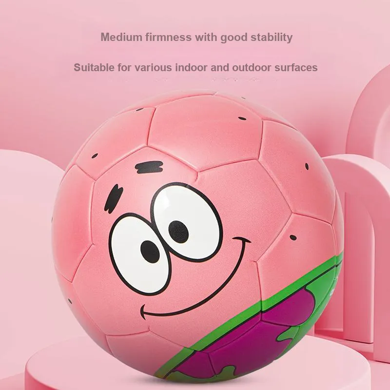 Kuangmi SpongeBob SquarePants Collection Size 5 Soccer PU Seamless Thermal bonding Unisex Pink-20